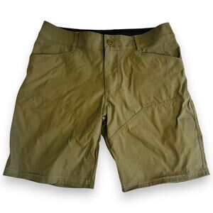 Kuhl Silencr Shorts 32 Storm Khaki 10" Inseam 5230 Ripstop
